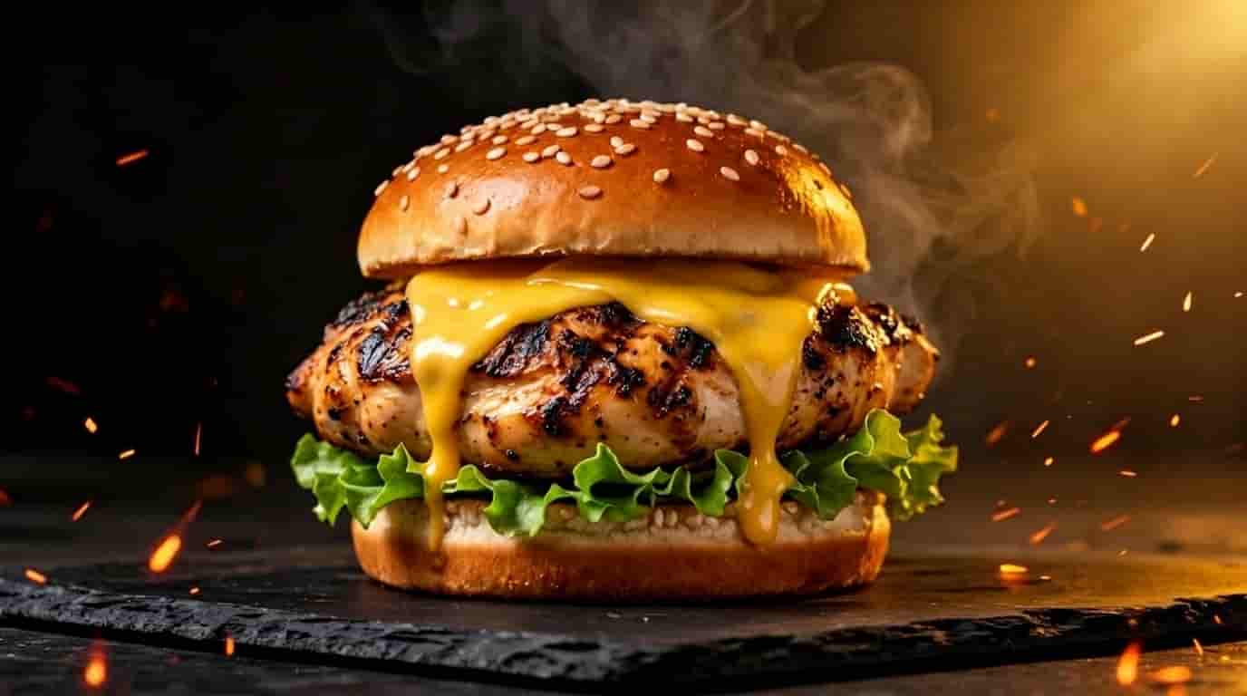 Urban Fiesta signature smashed double cheeseburger